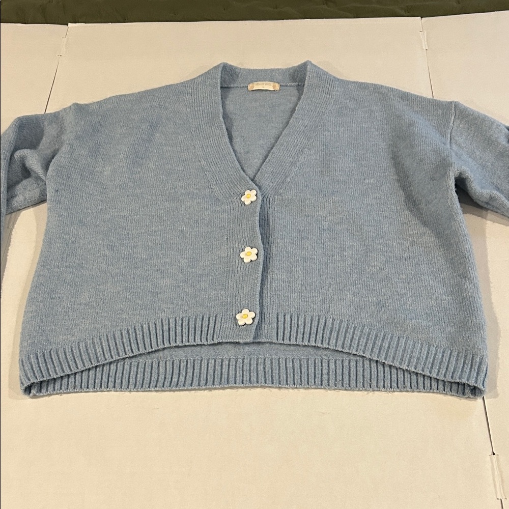 Altar’d State size medium light blue cardigan